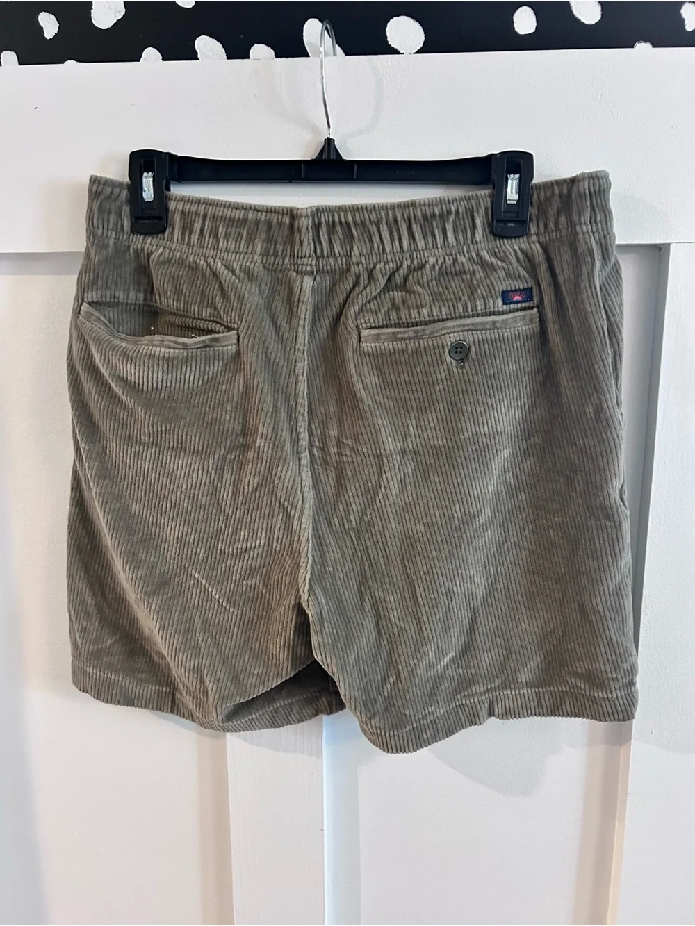 Faherty Corduroy Drawstring Utility Short medium